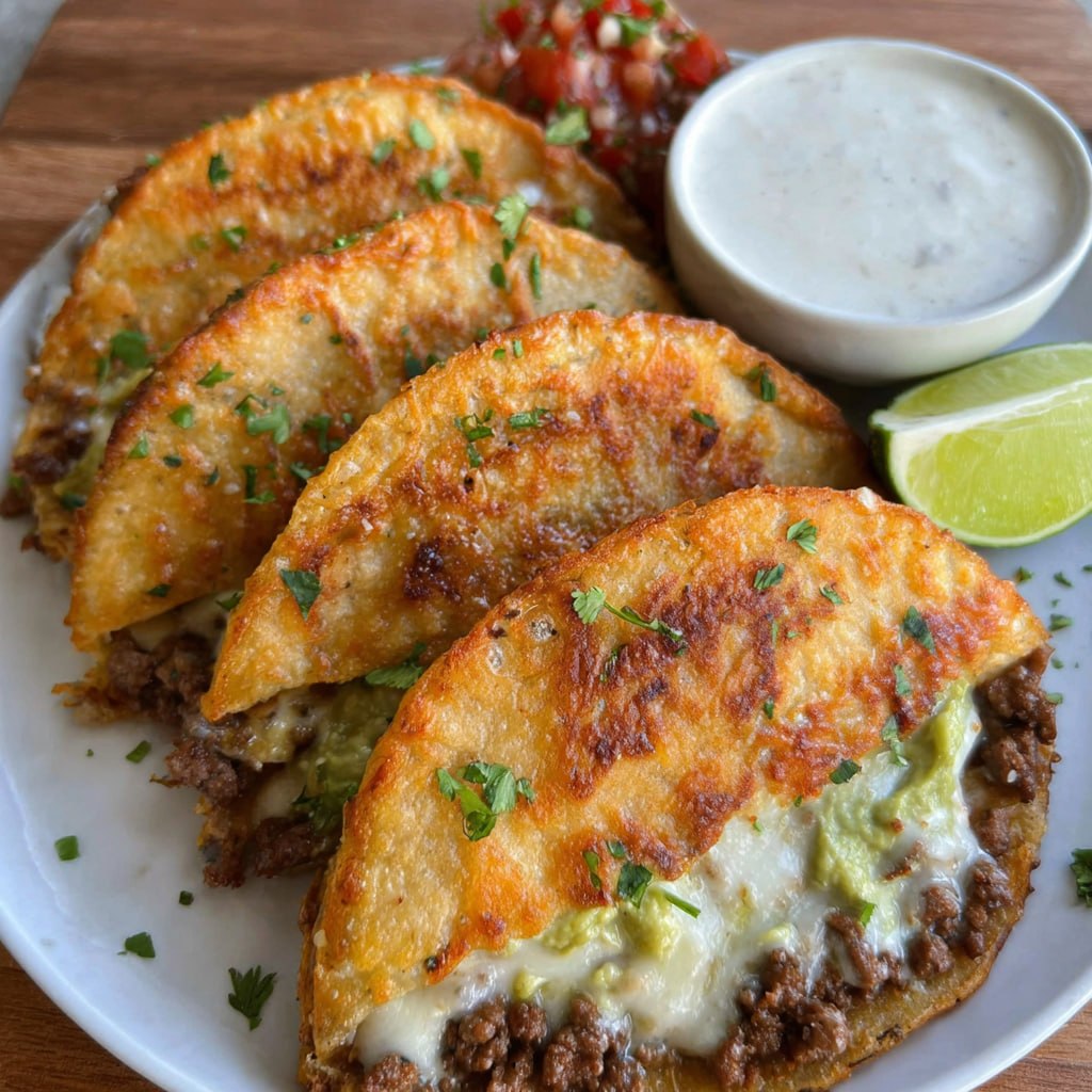 Crispy Ground Beef Tacos (Old-School Hard Shell Tacos with Real Seasoning, 25 Min)