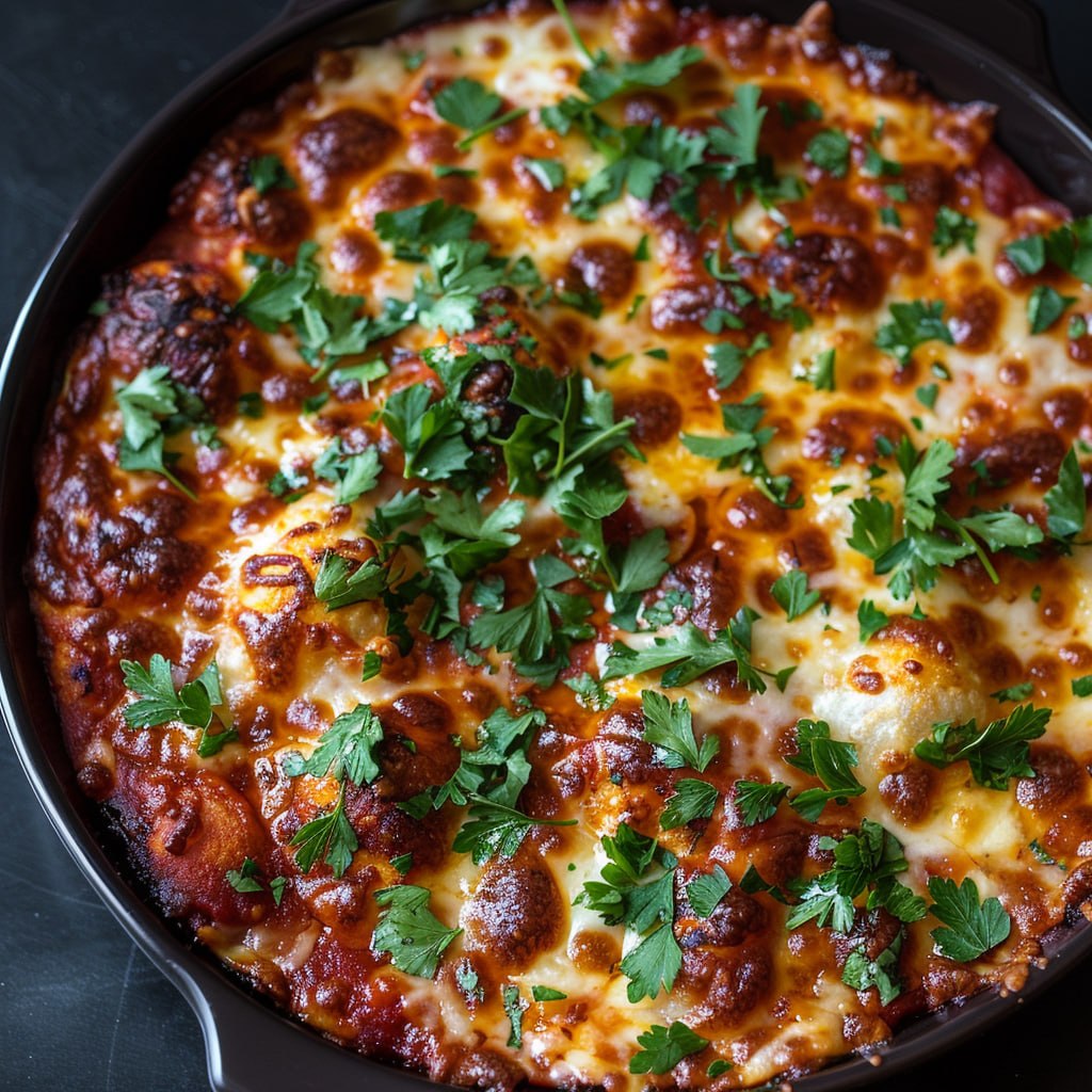 Bubble Up Pizza Bake (Easy Biscuit Dough Pizza Casserole, Ready in 30 Min)